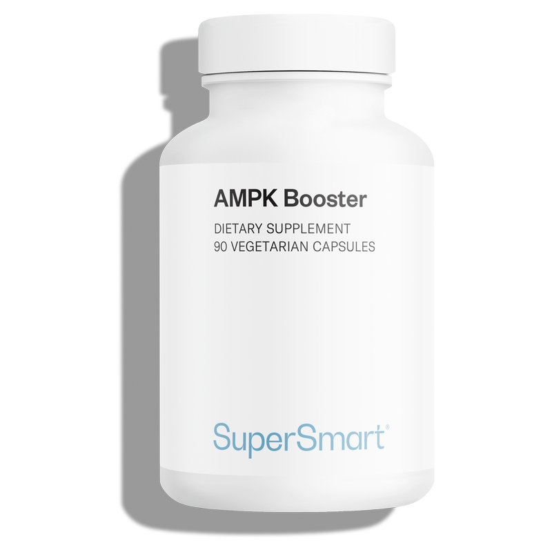 AMPK Booster - Activateur AMPK - Lutte contre le vieillissement - 90 Gél. Végétariennes - Supersmart