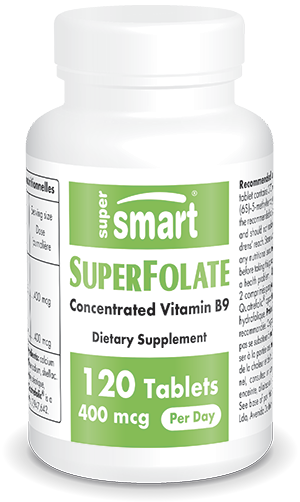 SuperSmart SA SuperFolate 200 mcg 120 Tabletten - Supersmart