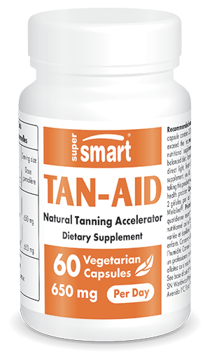 Tan-Aid 325 mg | 60 capsules végétales - Supersmart