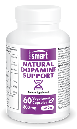 Soutien naturel de la dopamine | 60 Gél. Vég. - Supersmart