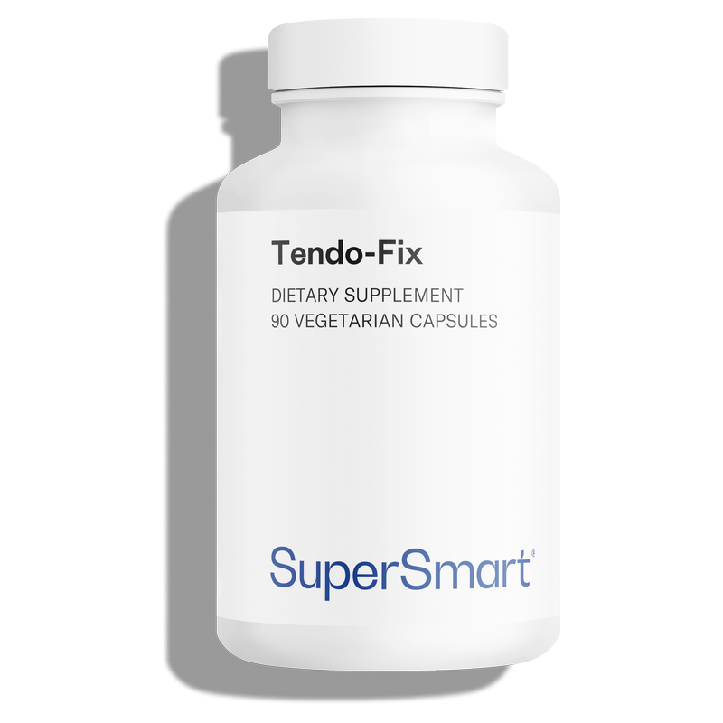 Tendo-Fix - Collagènes pour une flexibilité optimale - 90 Gél. Vég - sans OGM - Supersmart