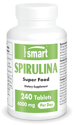 SuperSmart SA Spirulina 240 tabletten - Supersmart