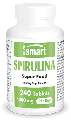 Spiruline | 240 comprimés - Supersmart