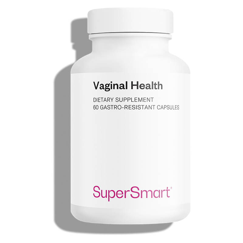 Probiotiques Flore Vaginale - Vaginal Health - 5 Milliards d'UFC - 60 DR caps - Supersmart