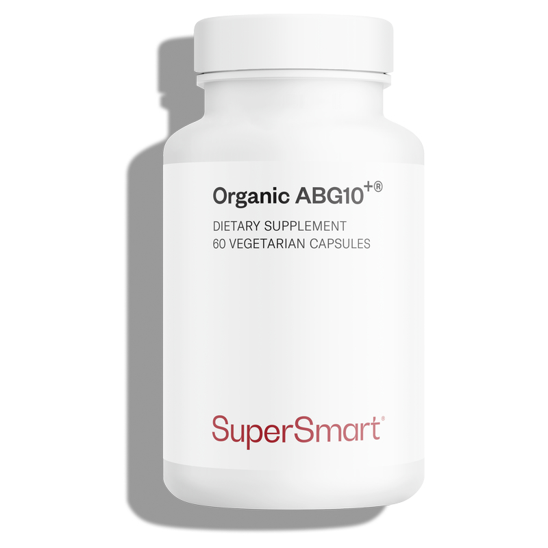 Organic ABG10+ - Black garlic | 60 Veg. Caps. - SuperSmart