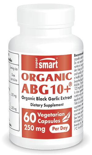 Fermented organic black garlic supplement