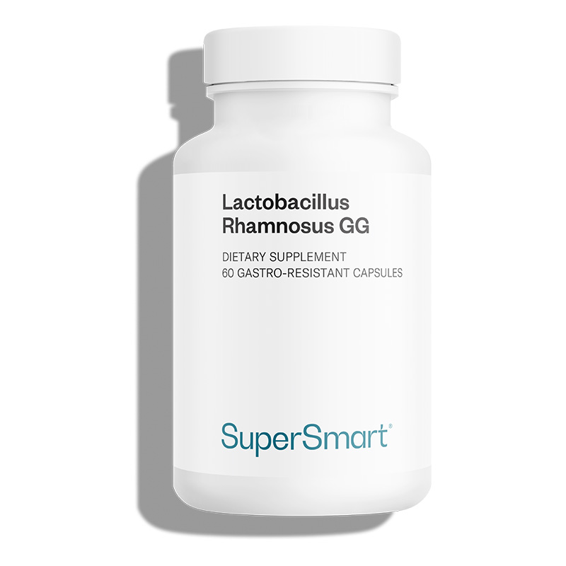 Lactobacillus rhamnosus GG - Pour votre Confort Intestinal et la Gestion de votre Poids - 60 DR Caps™ - sans OGM - Supersmart