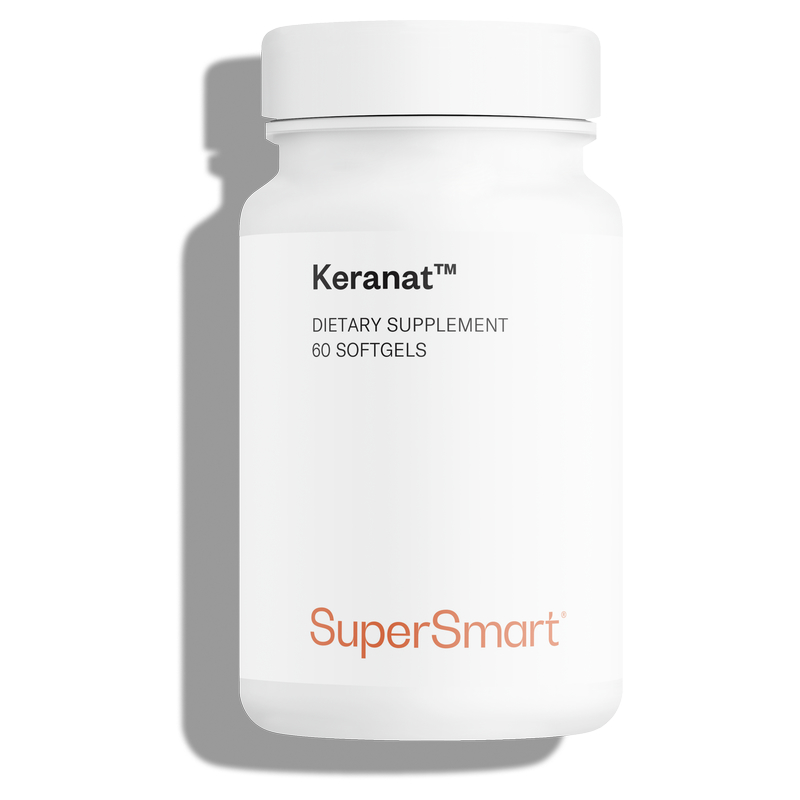 Keranat™ - Croissance et Beauté des Cheveux - 100% naturel- Breveté - 60 Gél. - Supersmart