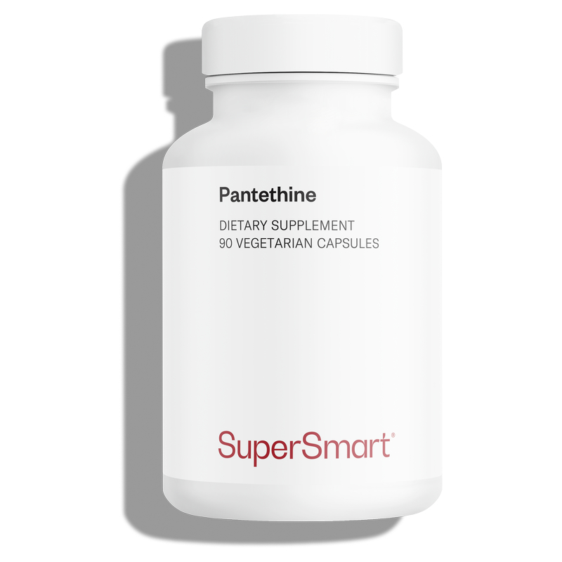Pantethine - Lutte contre le mauvais cholestérol - 90 Gél. Végétarienne - Supersmart