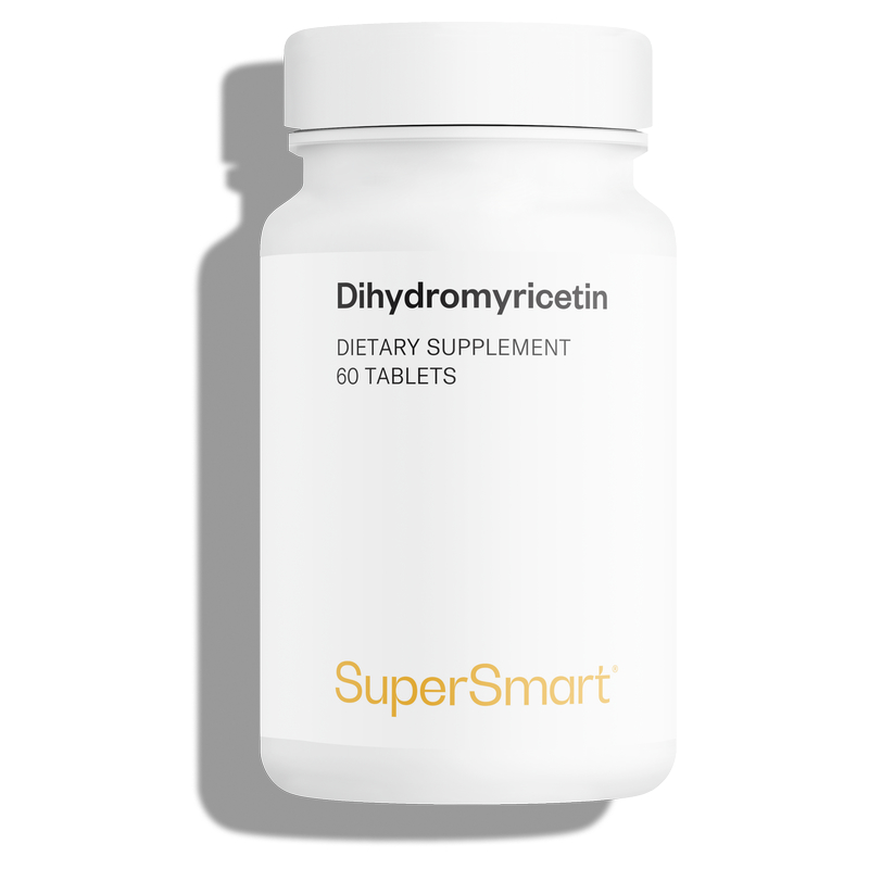 Dihydromyricetin - Contre les effets néfastes de l'alcool - 100% naturel - Anti-gueule de bois - 60 tab - Supersmart