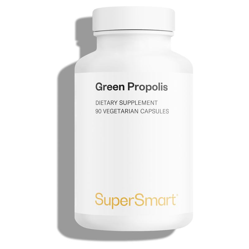 Green Propolis - Propolis Verte Booster d'Immunité - 90 Gél. Vég - sans OGM - Supersmart