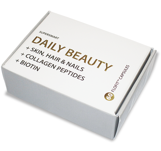 Pot de complément alimentaire de soin beauté Daily Beauty