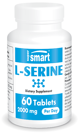 L-Serine Supplement | 60 Tablets - Supersmart