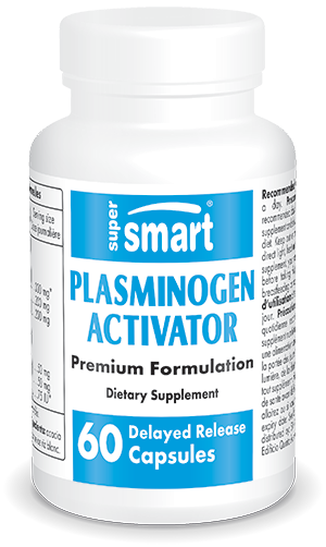 Plasminogen Activator | 60 Extended-Release Capsules - Supersmart