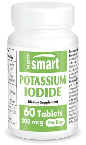 Het voedingssupplement Potassium Iodide 