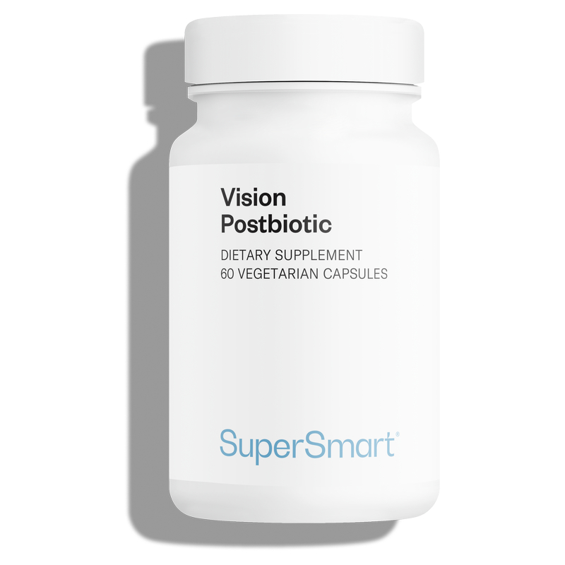 Vision Postbiotique - Complément pour Lutter Contre la Fatigue Visuelle - Repos et Santé des Yeux - Lacticaseibacillus Paracasei - Supersmart