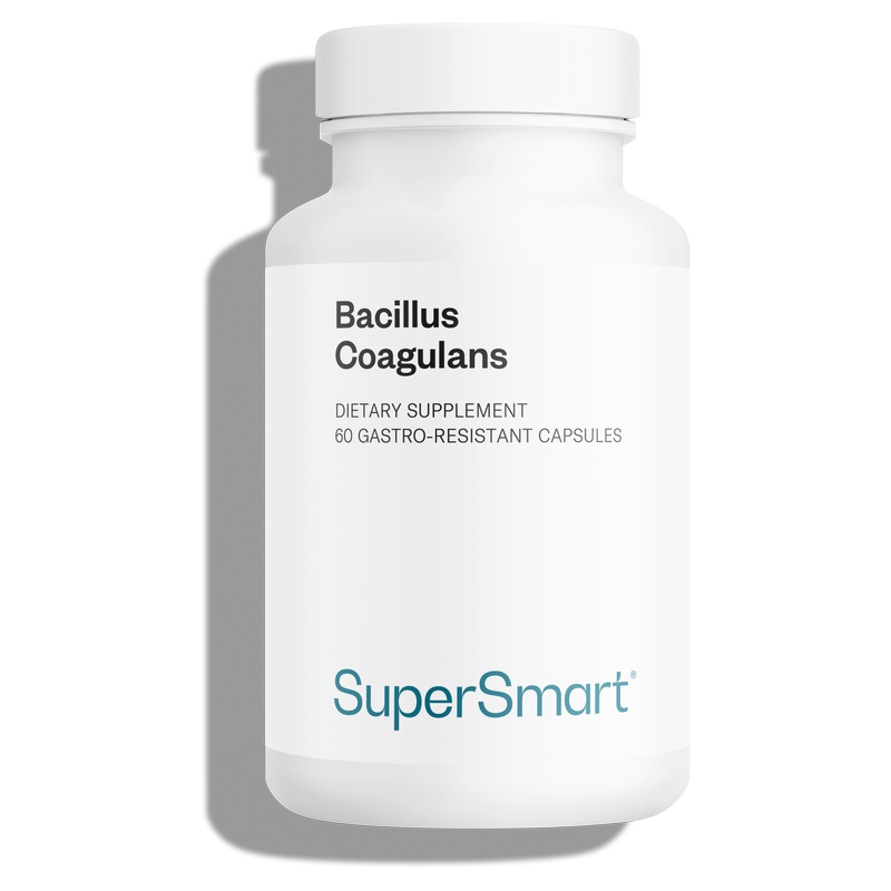 Bacillus Coagulans Probiotic - Lutte contre l'Inconfort Digestif - Souche Microbiotique à Haute Résistance - Immunité & Digestion - Supersmart