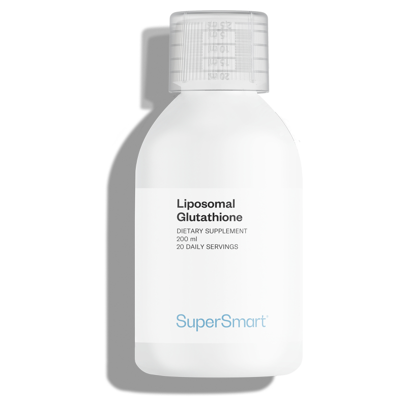 Liposomal Glutathione - Complément de Glutathion Liposomal avec Biodisponibilité Optimale - Avec Vitamine C : Effet Antioxydant Maximal - Supersmart