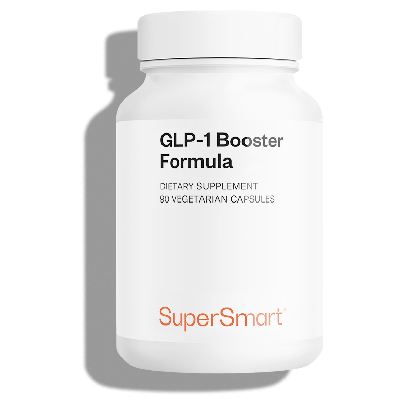 GLP-1 - Perte de Poids Naturelle - Satiété & Contrôle de l'Appétit - Berbérine, Inuline & Plantes - GLP-1 Booster Formula - Supersmart