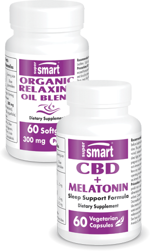CBD+Melatonine + Organic Relaxing Oil Blend