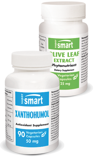 Xanthohumol + Olive Leaf Extract
