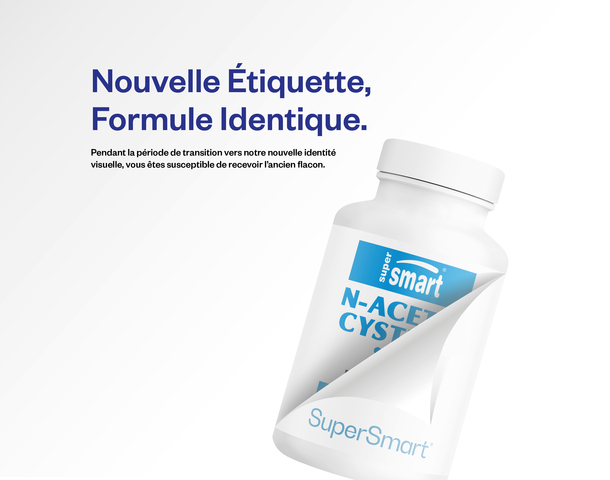 Complément alimentaire d'acétylcystéine (NAC) naturel