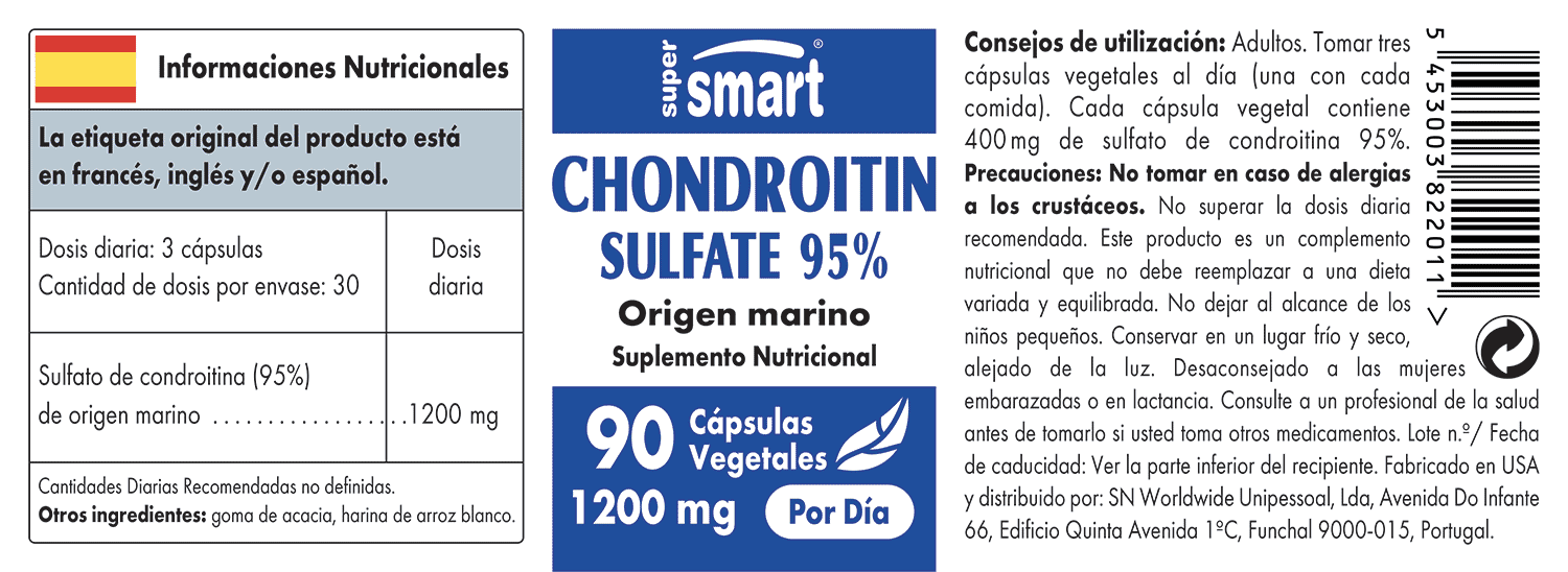 Chondroitin Sulfate 95 Sulfato de Condroitina Beneficios