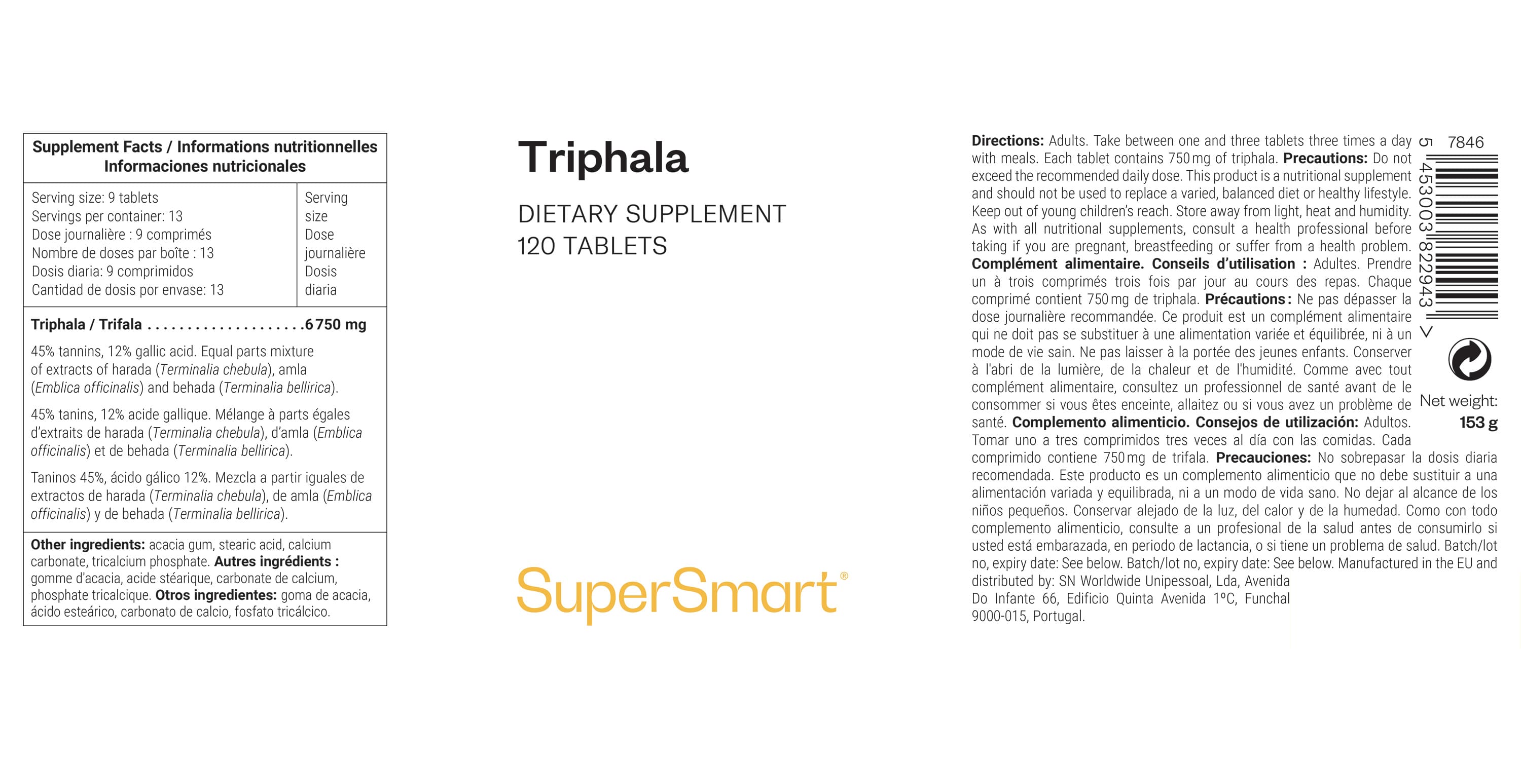 Complément de Triphala