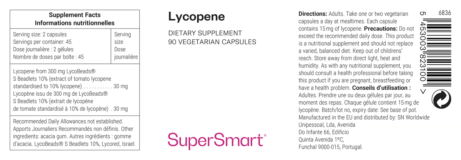 Lycopin Nahrungsergänzungsmittel