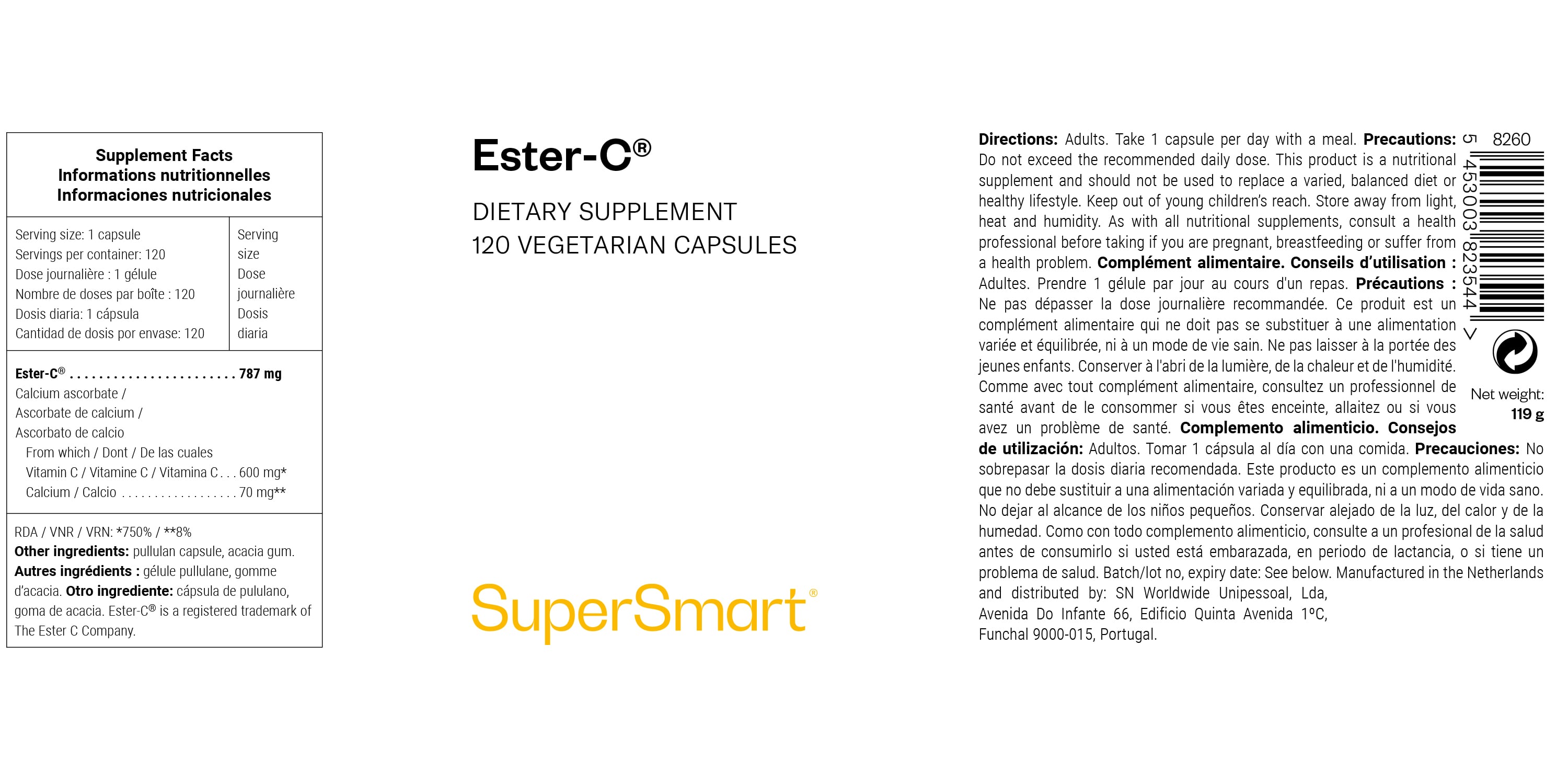 Complément de Vitamine C