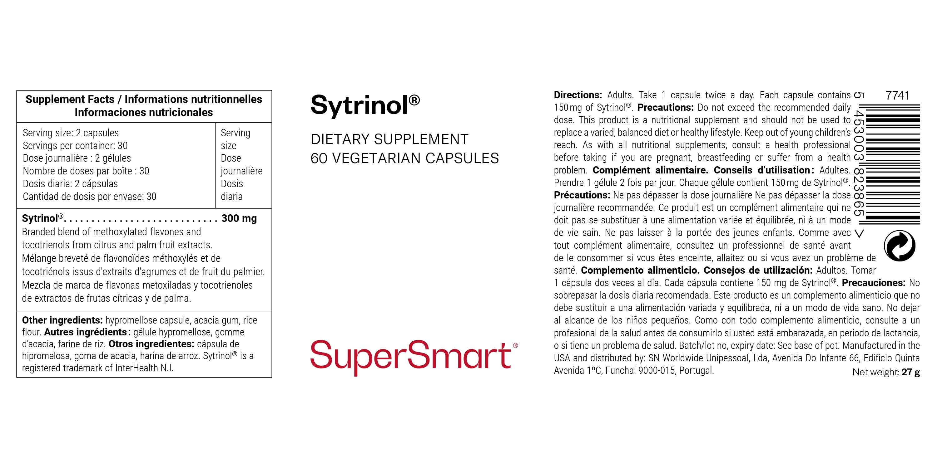 Complément Alimentaire Sytrinol™