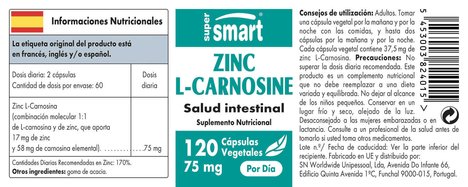 Complemento de Carnosina Mejorada para la Salud Digestiva