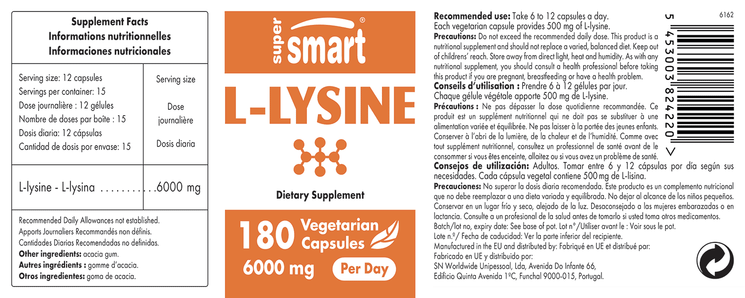 LLysine Complemento alimenticio de lisina Beneficios
