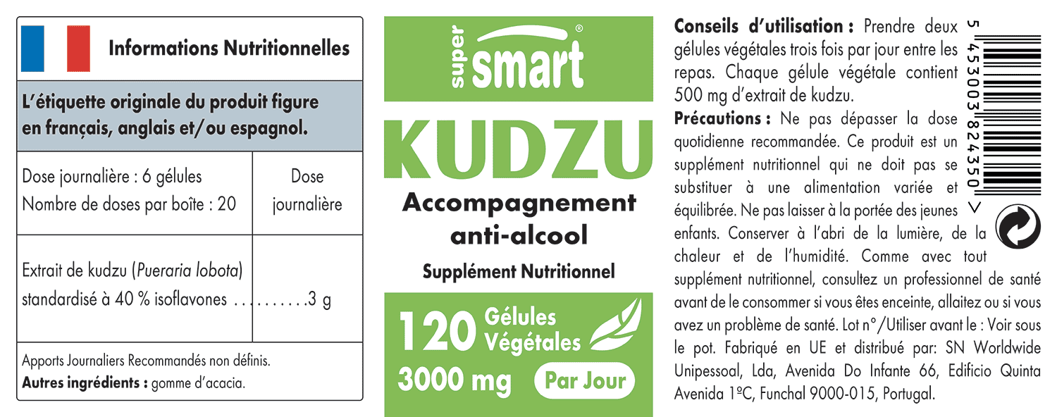 Kudzu Extract | Complément Alimentaire de Kudzu | Avis & Dosage