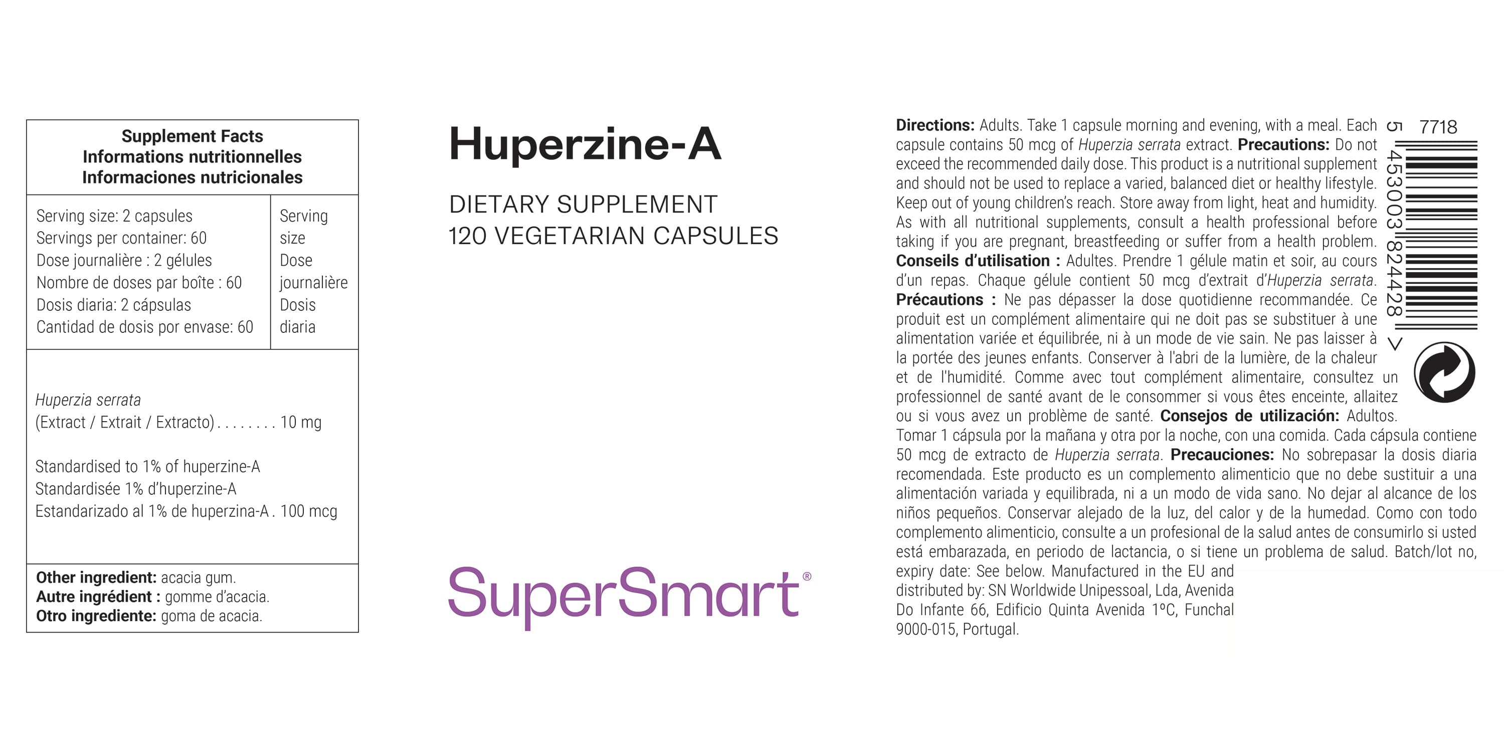 Complément D'Huperzine