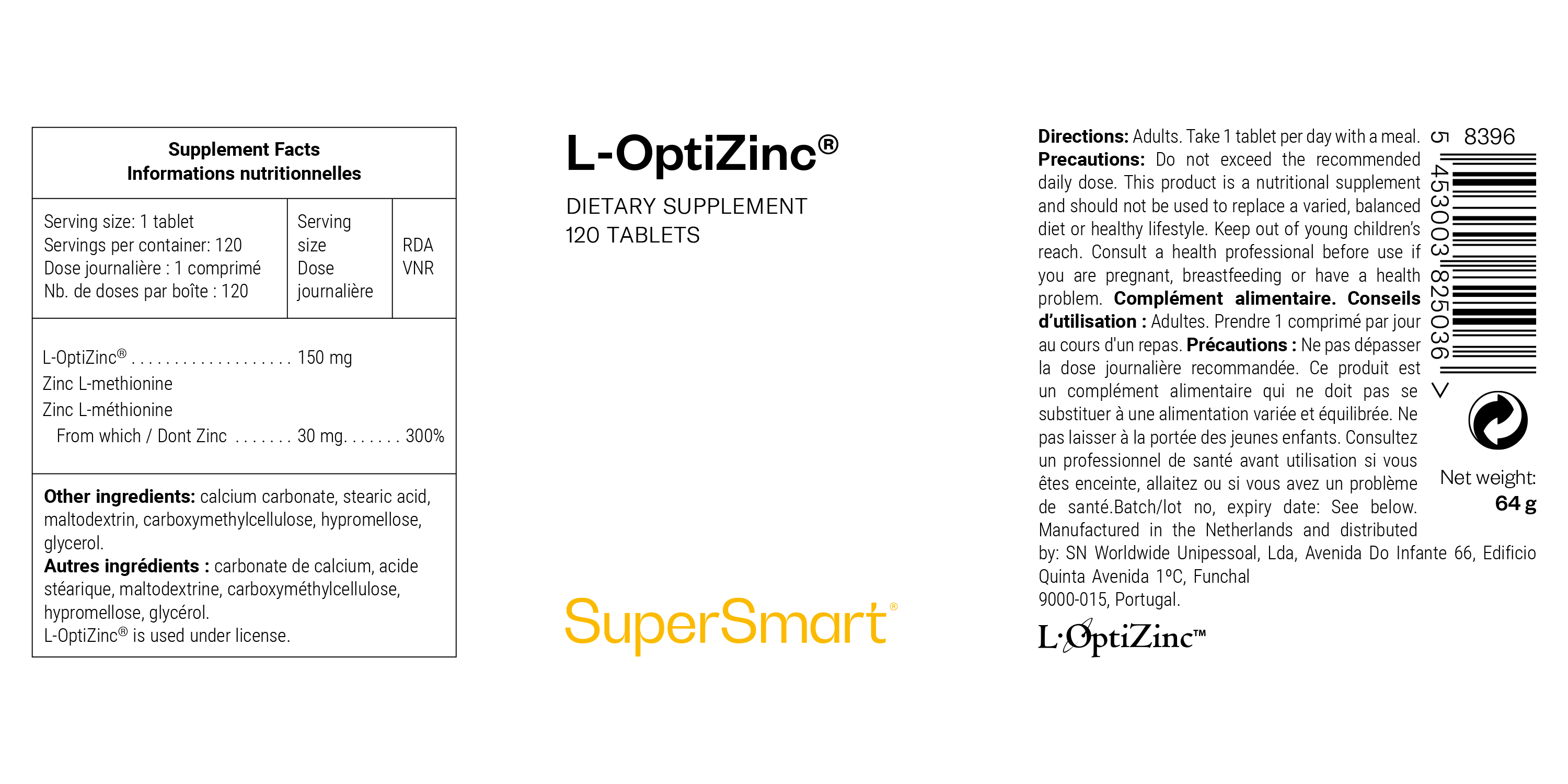 Ergänzung von L-OptiZinc