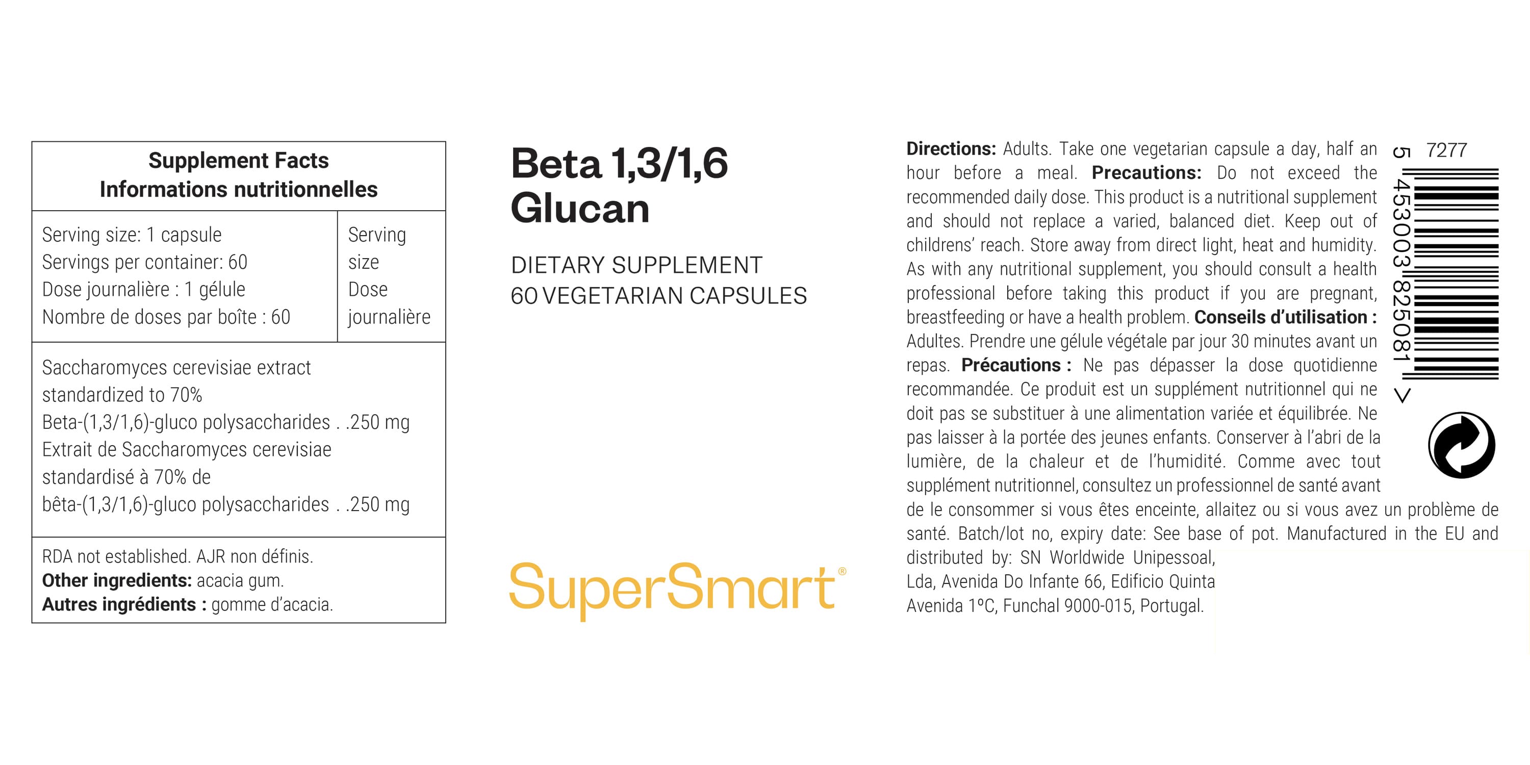 Beta 1.3/1.6 Glucan