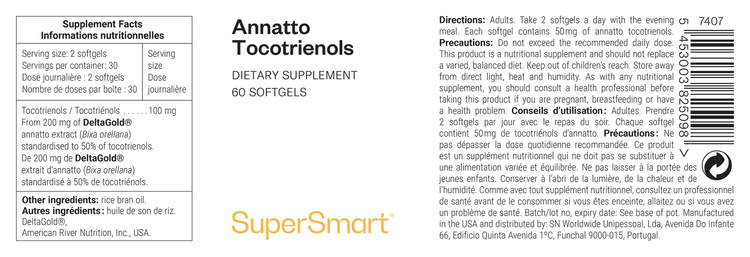 Annatto Tocotrienols Supplement