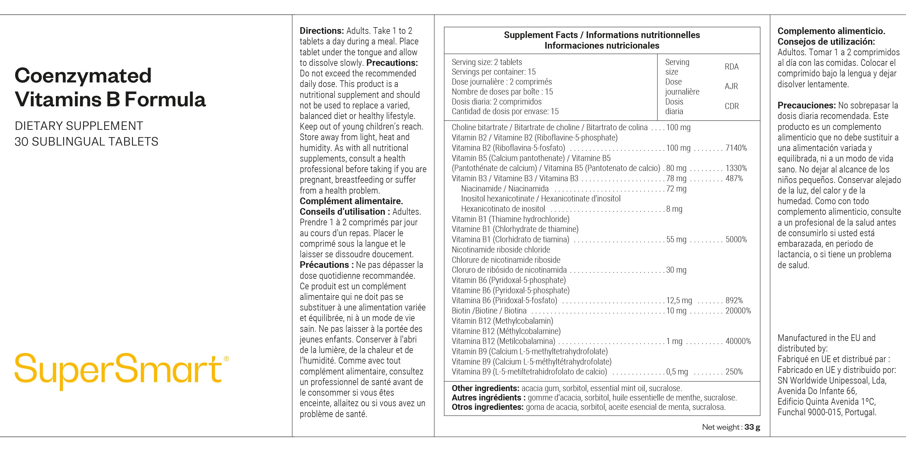 Coenzymated B Vitamins