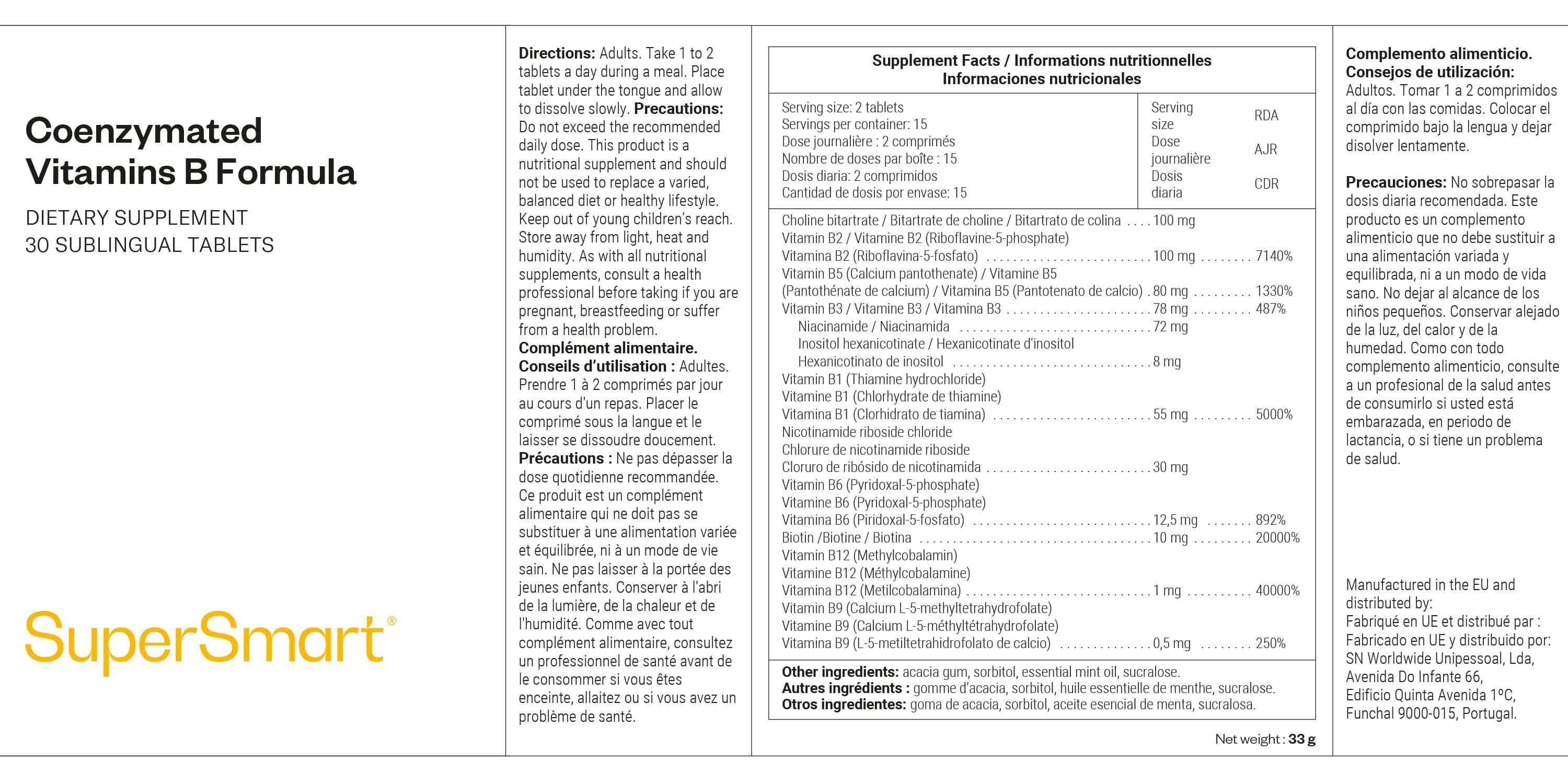 Coenzymated B Vitamins