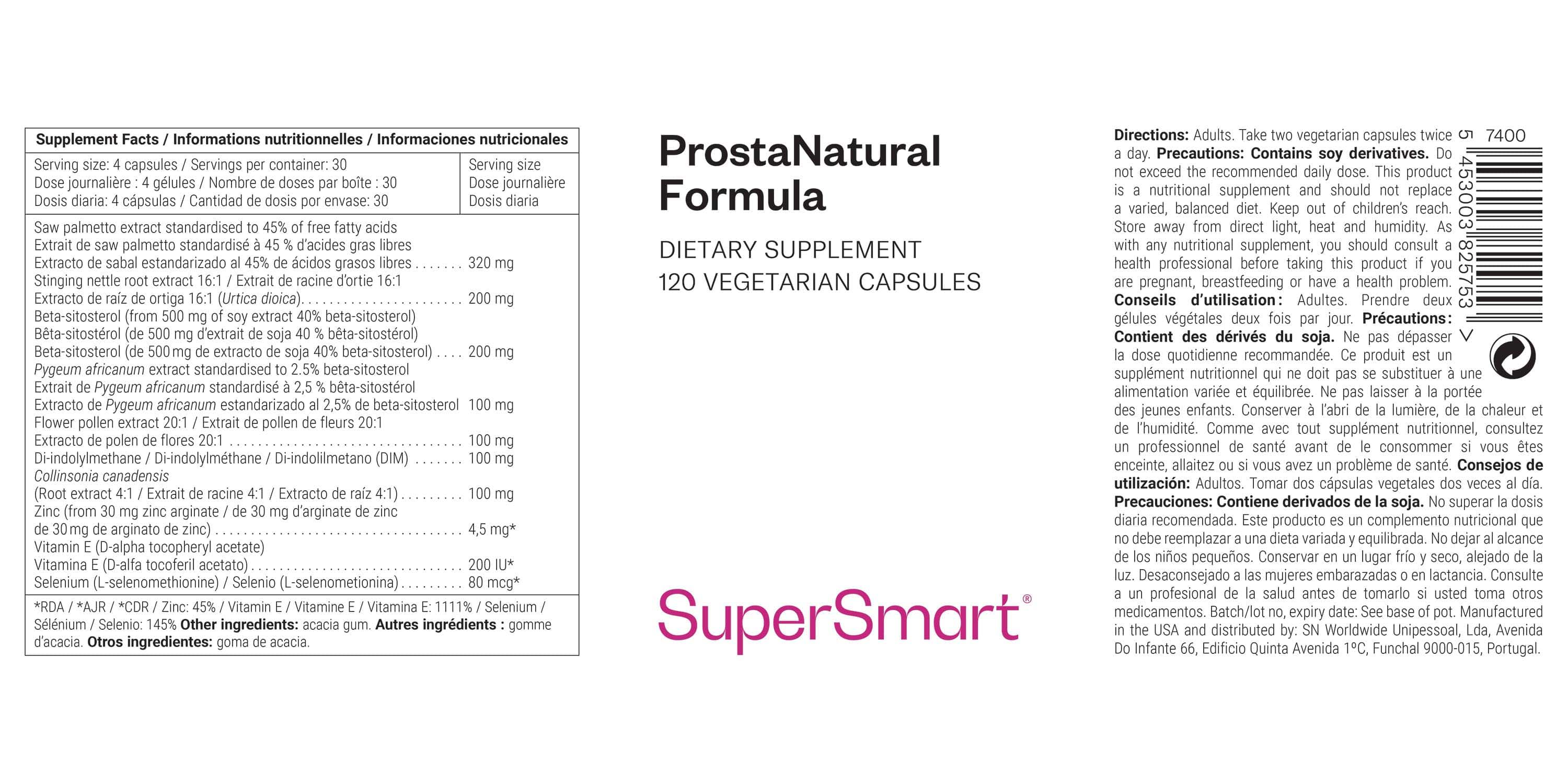 ProstaNatural Formula
