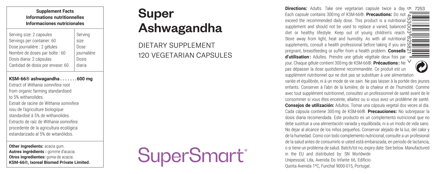 Super Ashwagandha Complément