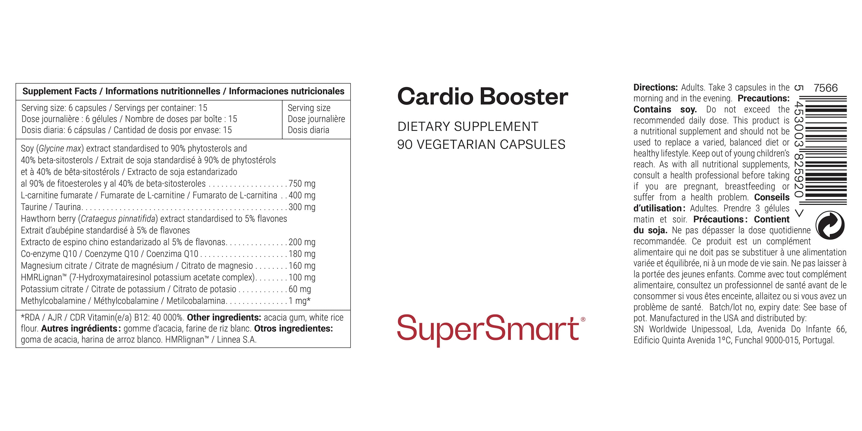 Complément Alimentaire Cardio Bio - 60 Gélules - Santé Cardiovasculaire - Fabriqué En France