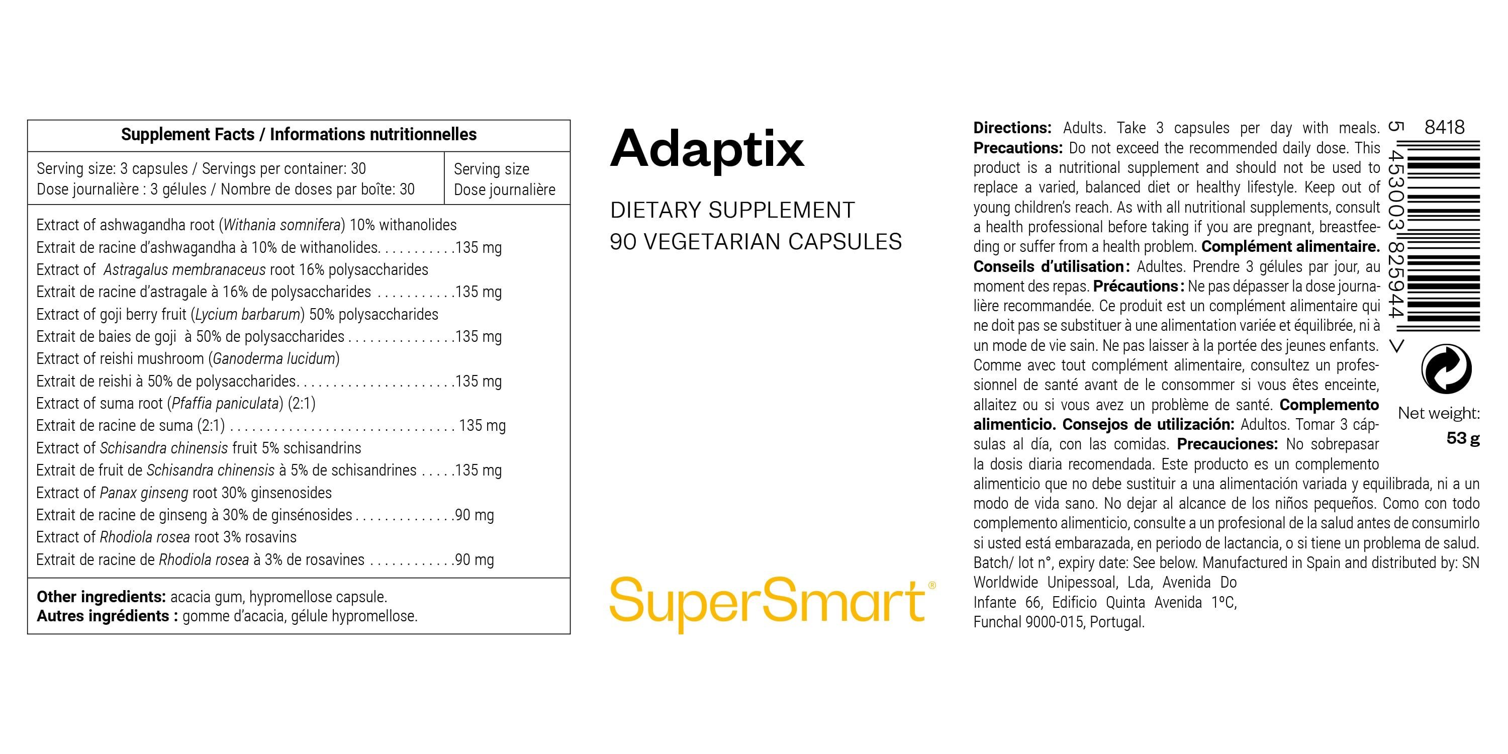 Adaptix Ergänzung