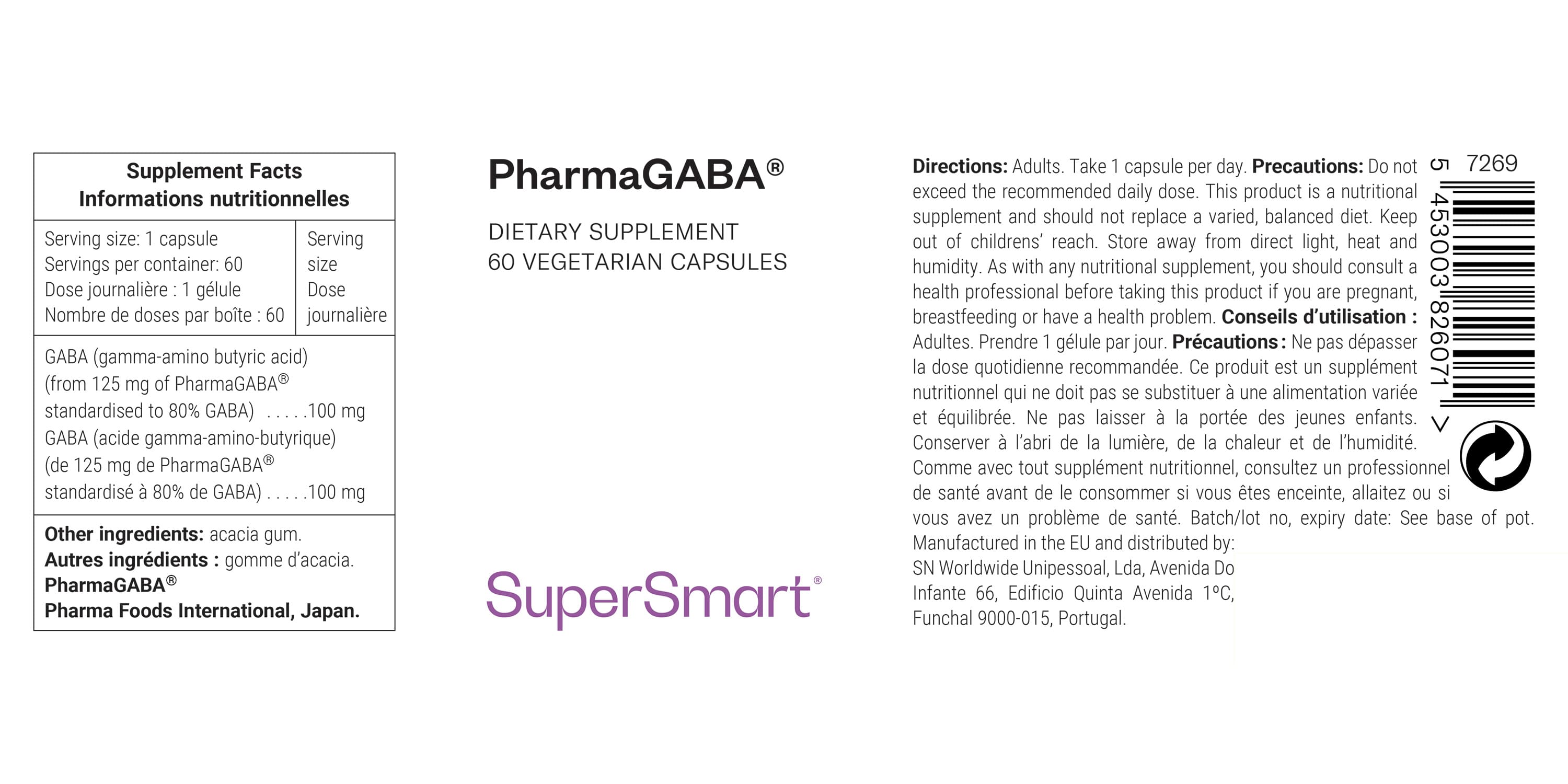 PharmaGABA&reg;