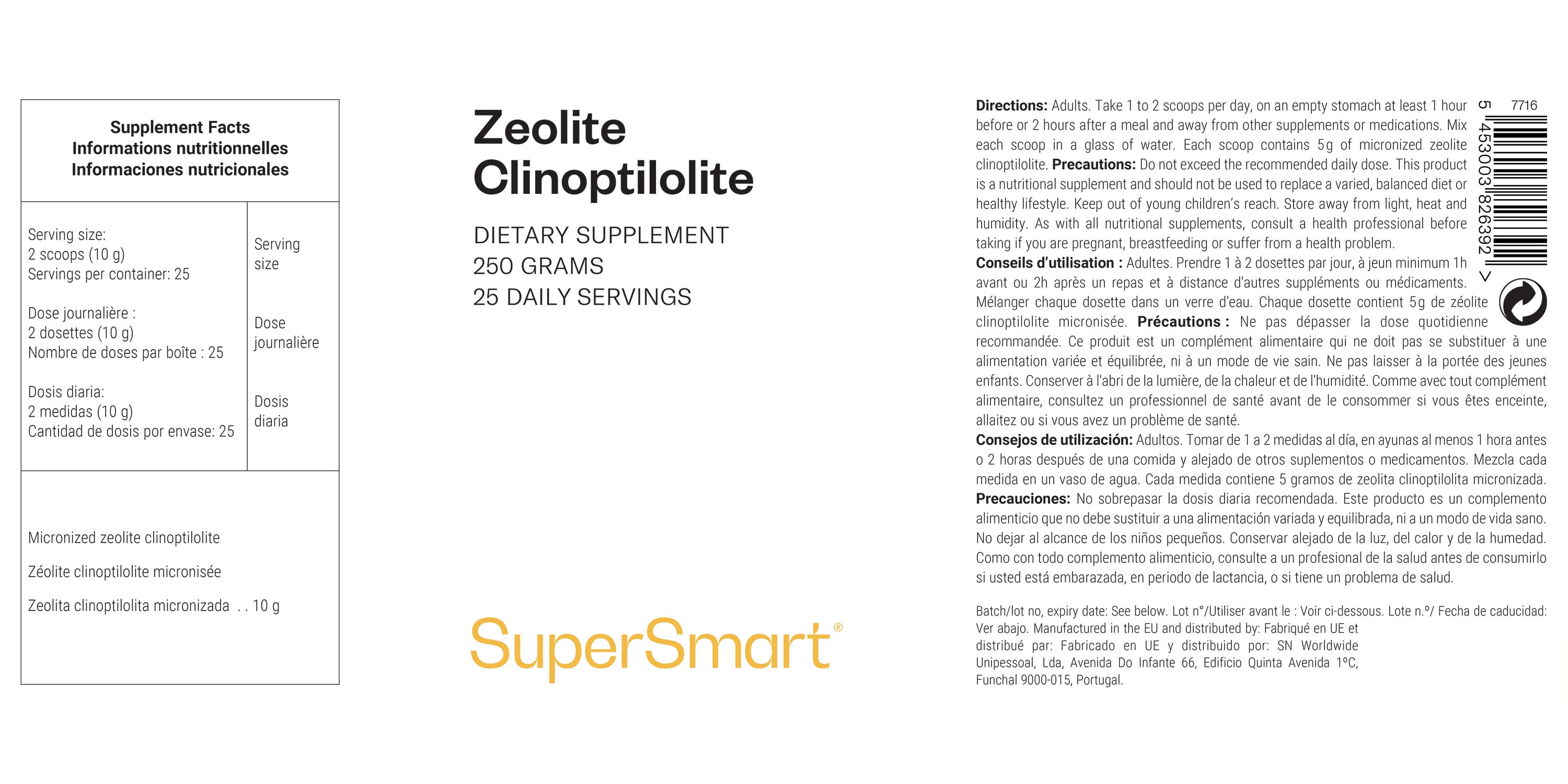 Zeolite Clinoptilolite