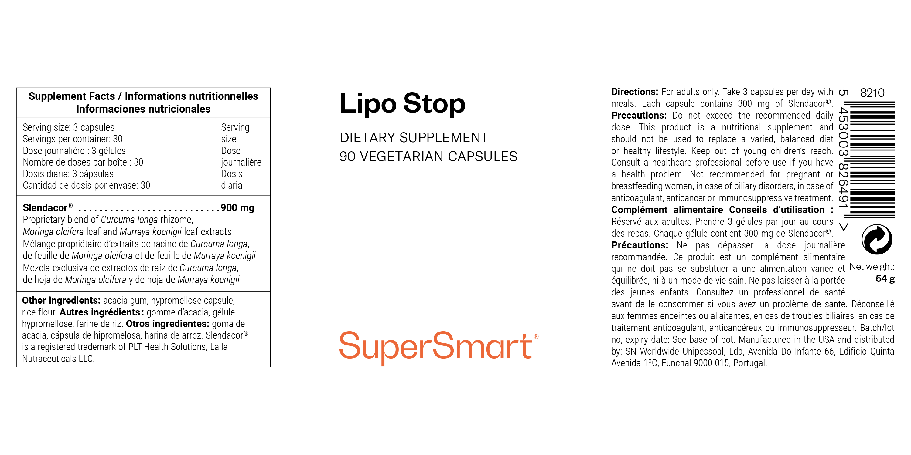 Slendacor® Supplement