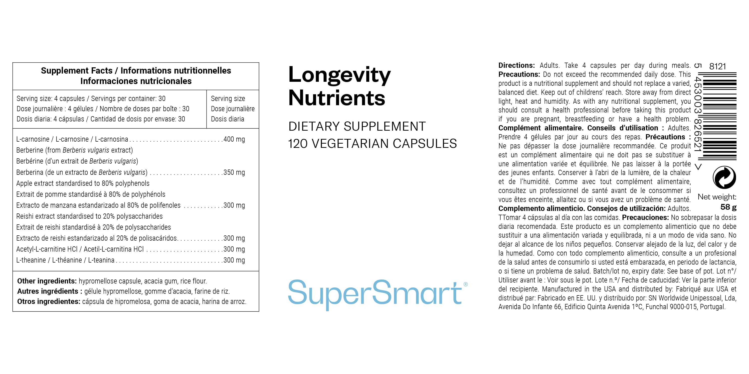 Longevity Nutrients
