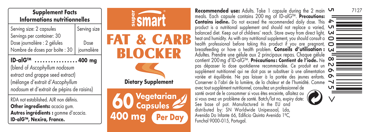 Fat & Carb Blocker Natural Slimming Extract for Weight Control
