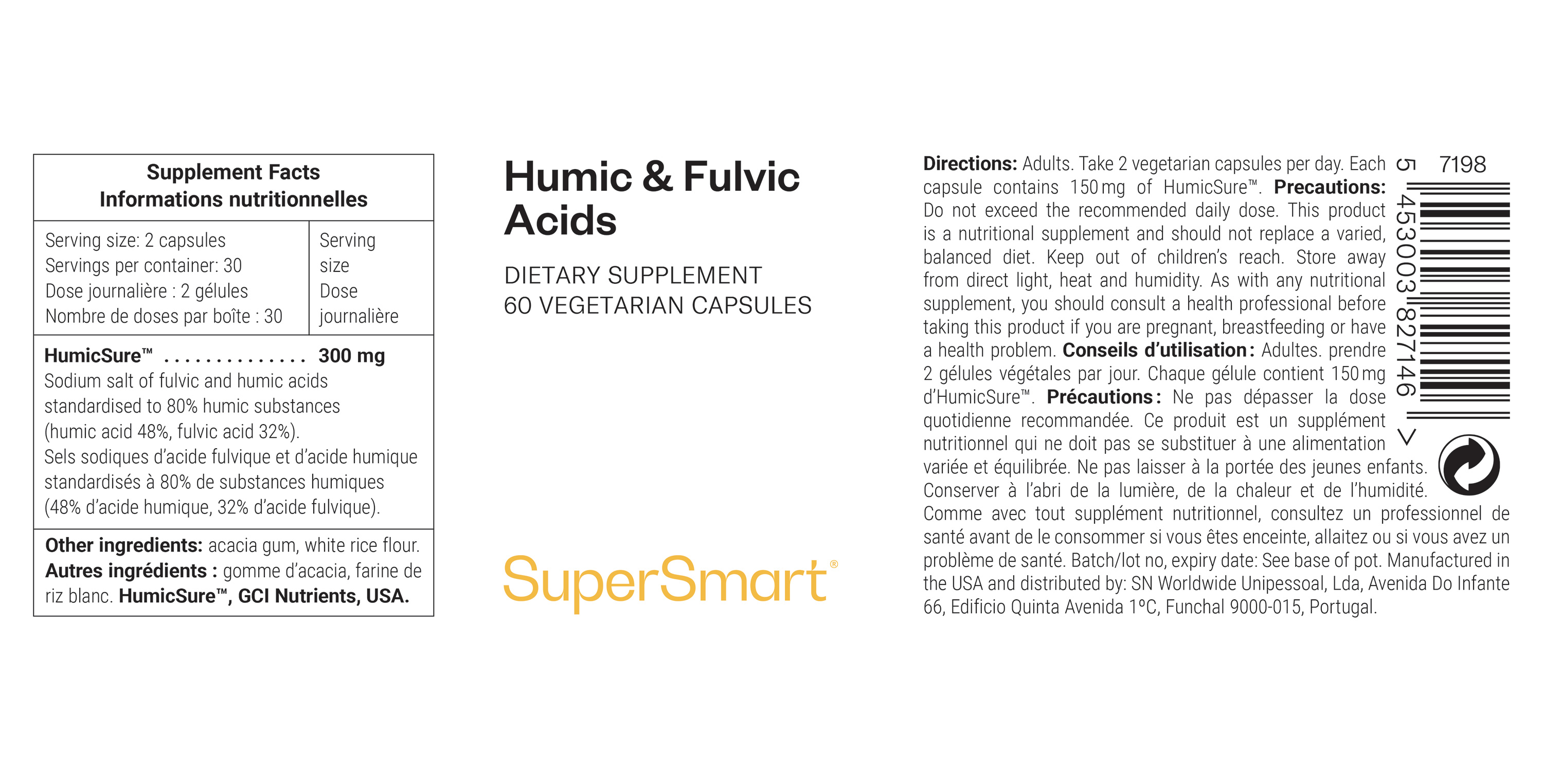 Humic & Fulvic Acids Supplement